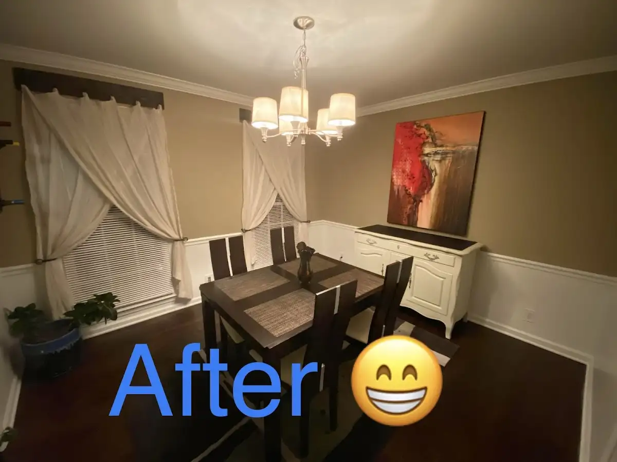 Professional dining room restoration after water damage in Cameron Park